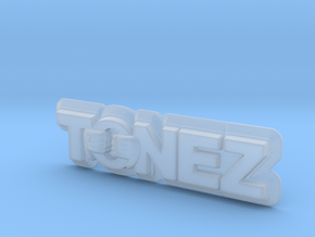 ToneZ Plate in Clear Ultra Fine Detail Plastic