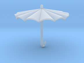 Umbrella in Clear Ultra Fine Detail Plastic