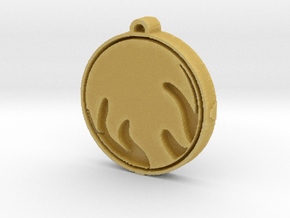 SPIRIT Medallion in Tan Fine Detail Plastic