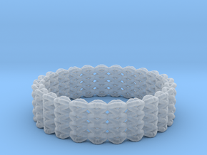 Kids FlexiBracelet in Clear Ultra Fine Detail Plastic