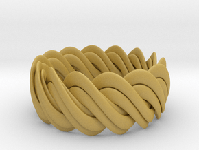 An Homage to Pi, The Ring in Tan Fine Detail Plastic
