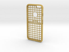 IPhone6 Two Part D0 in Tan Fine Detail Plastic