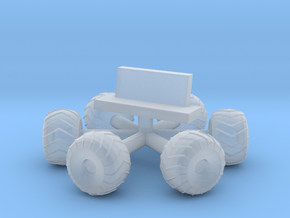 Space 1999 Moonbuggy Wheels and Seats Dinky Scaled in Clear Ultra Fine Detail Plastic