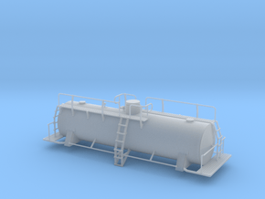 1/64 S Scale Tankcar in Clear Ultra Fine Detail Plastic