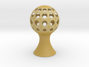 Sphere-light in Tan Fine Detail Plastic