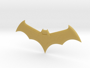 Mini Batarang in Tan Fine Detail Plastic