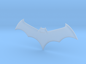 Mini Batarang in Clear Ultra Fine Detail Plastic