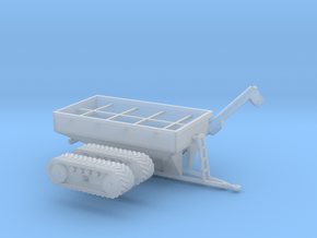 1:160/N-Scale Grain Cart On Tracks 1050 in Clear Ultra Fine Detail Plastic