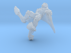 Gargoyle - unit 1 - Miniature 28/30mm Scale in Clear Ultra Fine Detail Plastic