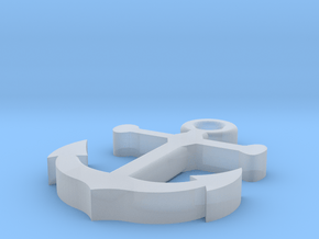 Anchor in Clear Ultra Fine Detail Plastic