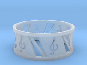 Ring4 in Clear Ultra Fine Detail Plastic