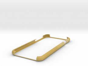IPhone6 Bumper Open Style 1 in Tan Fine Detail Plastic