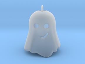 Little Ghostie pendant 2 in Clear Ultra Fine Detail Plastic