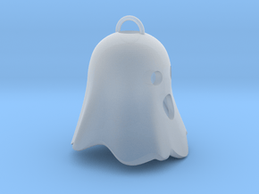 Little Ghostie pendant 3 in Clear Ultra Fine Detail Plastic