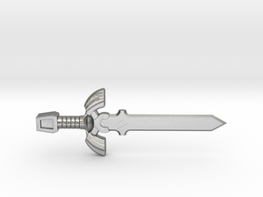 Master Sword in Natural Silver