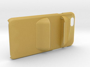 Holding Frisk iPhone6 4.7inch case.stl in Tan Fine Detail Plastic