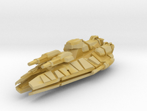 Conqueror Class Frigate  in Tan Fine Detail Plastic