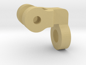1 1/2" Scale Nathan Whistle Valve Handle Support in Tan Fine Detail Plastic