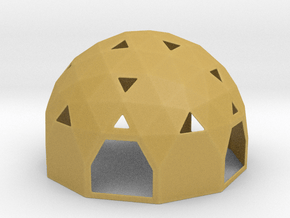 Arch Dome in Tan Fine Detail Plastic