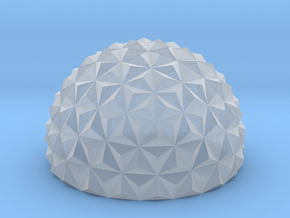 Geodesic Dome in Clear Ultra Fine Detail Plastic