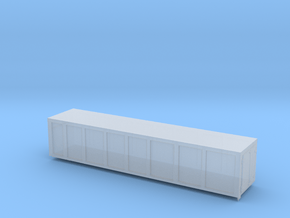 Container réfrigéré 1/220 Z scale in Clear Ultra Fine Detail Plastic