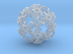 HiTech Sphere - Impossible Structure in Clear Ultra Fine Detail Plastic