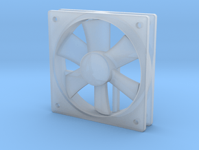 1/6 Scale 120mm Comp Fan in Clear Ultra Fine Detail Plastic