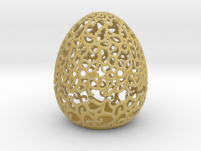 Easter Egg Home in Tan Fine Detail Plastic