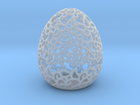 Easter Egg Home in Clear Ultra Fine Detail Plastic