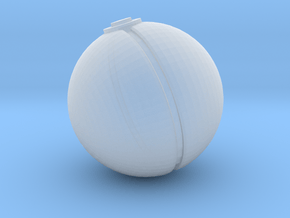 Pokeball (sm) in Clear Ultra Fine Detail Plastic