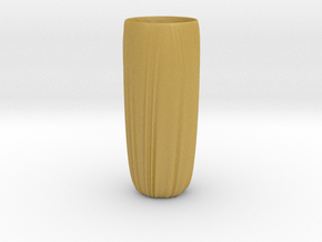 Vase 9 in Tan Fine Detail Plastic