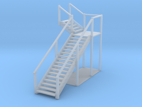 Bagby Hotel Stairs in Clear Ultra Fine Detail Plastic