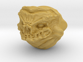 Demon ball collectible in Tan Fine Detail Plastic
