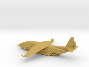 Zues C-135 warplane (small) in Tan Fine Detail Plastic