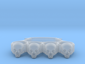 Knuckles skull edition in Clear Ultra Fine Detail Plastic