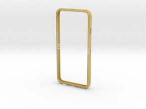 IPhone6 Flexible_bumper in Tan Fine Detail Plastic
