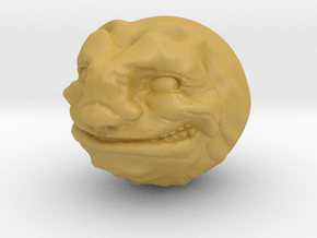 Demon ball collectible in Tan Fine Detail Plastic