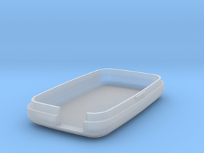 MetaWear Cube Slim Bottom in Clear Ultra Fine Detail Plastic