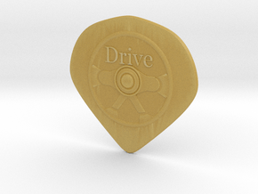 Hard pick(drive) in Tan Fine Detail Plastic