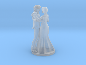 Couple Dancing in Clear Ultra Fine Detail Plastic
