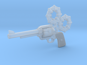 Revolver in Clear Ultra Fine Detail Plastic