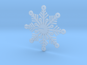 Snow Flake Flat, order two and they become 3D in Clear Ultra Fine Detail Plastic