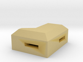MG Pillbox 1 in Tan Fine Detail Plastic