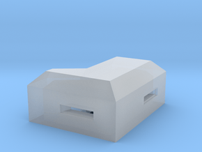 MG Pillbox 1 in Clear Ultra Fine Detail Plastic