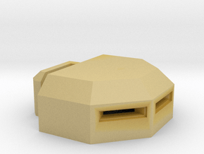 MG Pillbox 3 in Tan Fine Detail Plastic