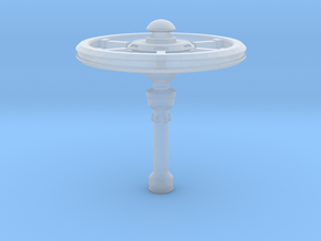 Space Station Top - Stanford Torus in Clear Ultra Fine Detail Plastic