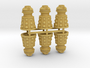 Dalek Post Version B (six pack) in Tan Fine Detail Plastic