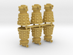 Dalek Post Version A (six pack) in Tan Fine Detail Plastic