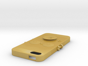 iPhone5 case(old type) in Tan Fine Detail Plastic