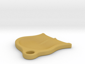Seat Scoop in Tan Fine Detail Plastic